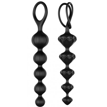 Chapelet Anal Satisfyer Beads Noir X2