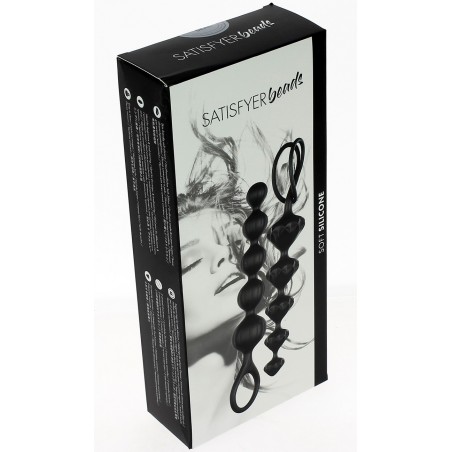 Chapelet Anal Satisfyer Beads Noir X2