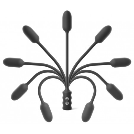 Oeuf vibrant ou stimulateur Anal et prostate, Point G et Clitoris Rechargeable Deep Explorer