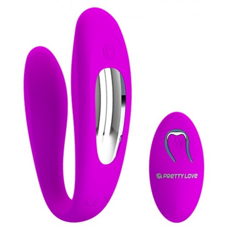 Vibromasseur Ludique pour Couples Rechargeable Télécommandé Letitia