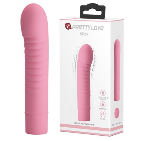 Vibromasseur Rose 10 vitesses Pretty Love Mick