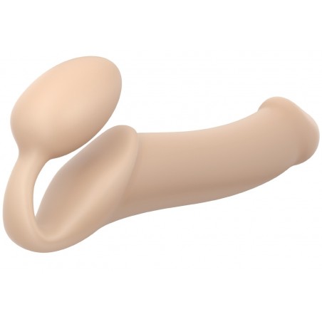 Gode Ceinture Sans Ceinture Réaliste Beige 16 X 4,5 cm