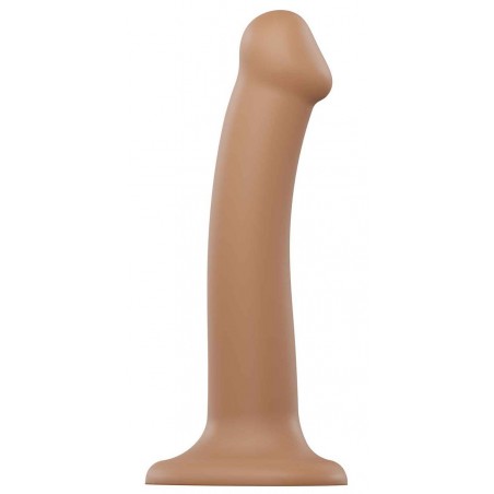 Gode Caramel en Silicone Double Densité Taille M