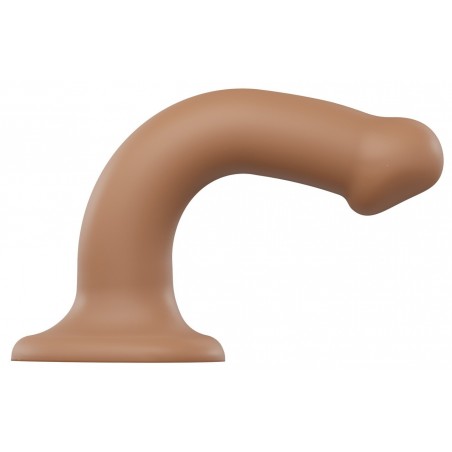 Gode Caramel en Silicone Double Densité Taille M