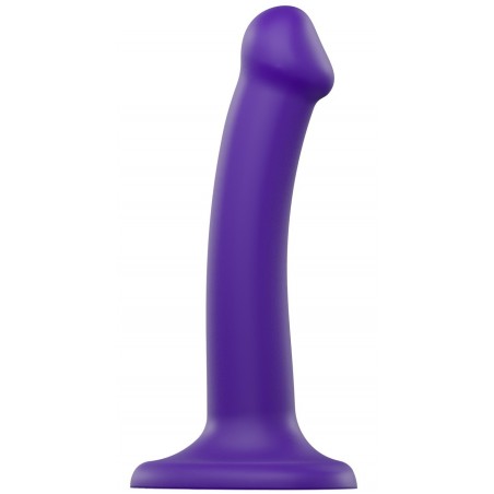Gode Violet en Silicone Double Densité Taille S