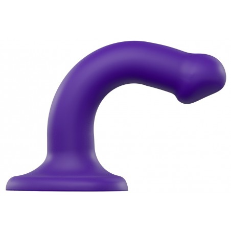 Gode Violet en Silicone Double Densité Taille S
