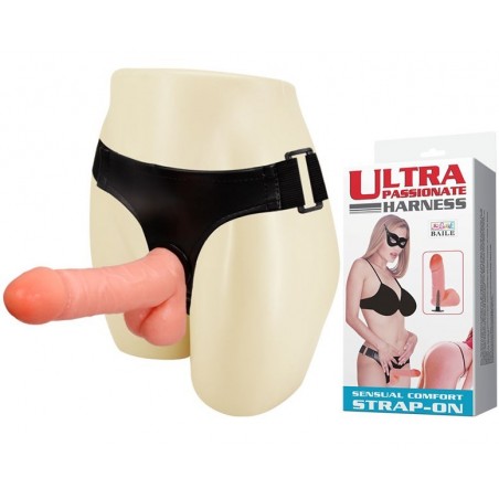 Gode Ceinture Réaliste Passionate long.15 cm Diam. 4,1 cm