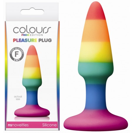 Plug Anal en Silicone Pride Edition - 9 cm