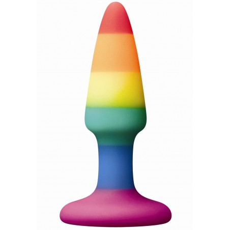 Plug Anal en Silicone Pride Edition - 9 cm