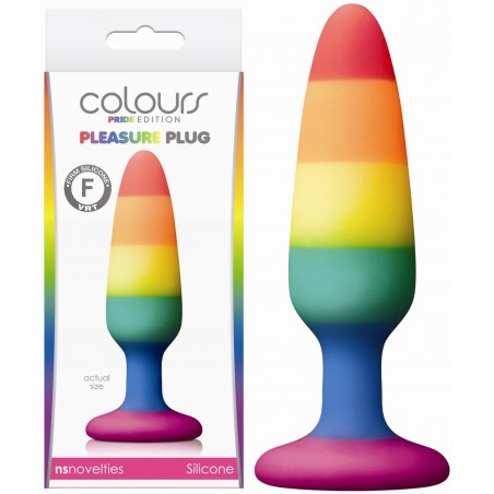 Plug Anal en Silicone Pride Edition - 11 cm