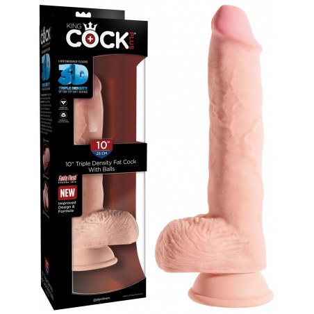 Gode Long. 28 Diam. 5 cm Triple Densité Toucher Peau