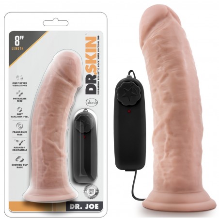 Vibro Réaliste Long. 20 cm Diam. 4.4 cm DR Joe