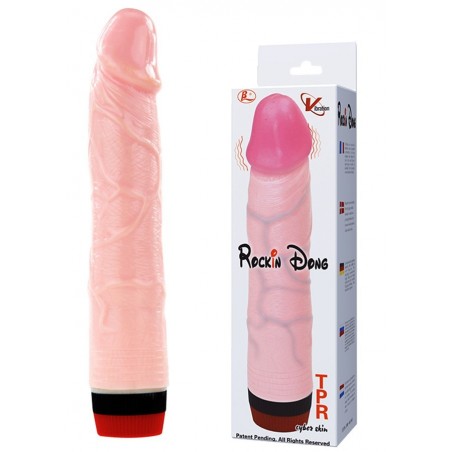 Vibromasseur Réaliste Rockin Dong - 21,5 cm