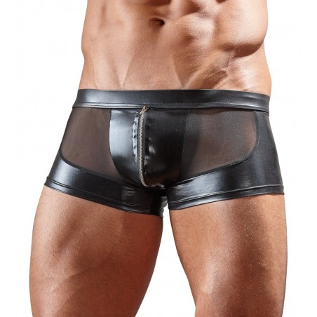 Boxer Zip sur le Sexe Translucide et Opaque