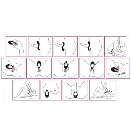 Stimulant Clitoridien Satisfyer Partner Multifun 2 - Noir