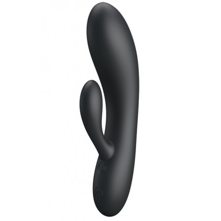 Vibromasseur Rabbit Rechargeable Pretty Love Matt Noir