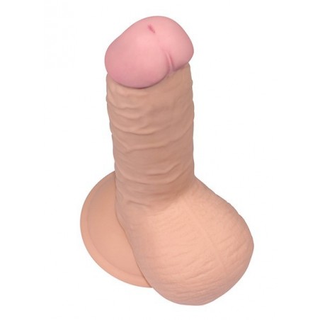 Gode Ventouse réaliste Ultra Soft Dude - 19 cm