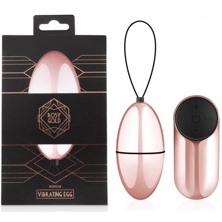Oeuf Vibrant Télécommande sans Fil - Rosy Gold