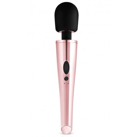 Caressant Clitoridien 10 modes Rechargeable - Rosy Gold Wand