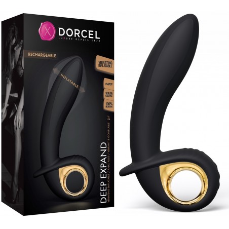 Vibromasseur USB Gonflant Long. 16 cm - Deep Expand