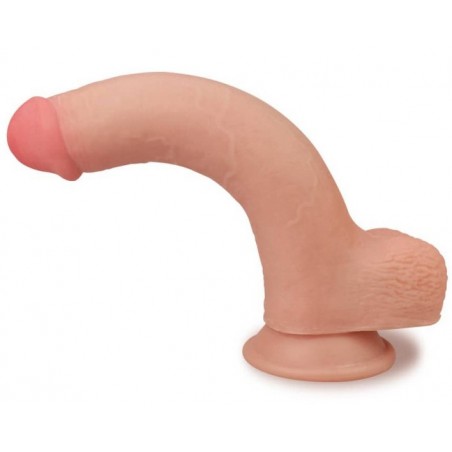 Gode Articulé Double Densité Skinlike - 22 cm
