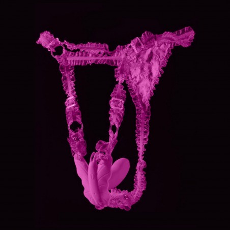 Vibro Vaginal et Clitoridien Longue Distance par USB - Realov Lydia I Violet