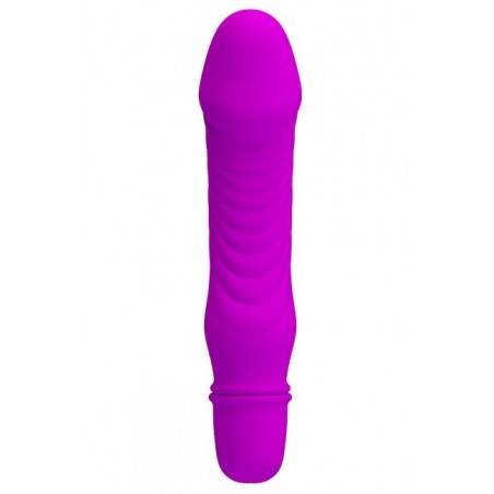 Vibromasseur 13 cm - 10 vitesses Pretty Love Stev Violet