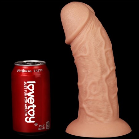 Gode Ventouse Géant 22 cm / Ø 6.5 cm XXXXL - Curved