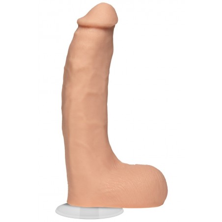 Gode Vac U Lock moulé sur Chad White Réaliste - 21.5 cm / 4.5 cm