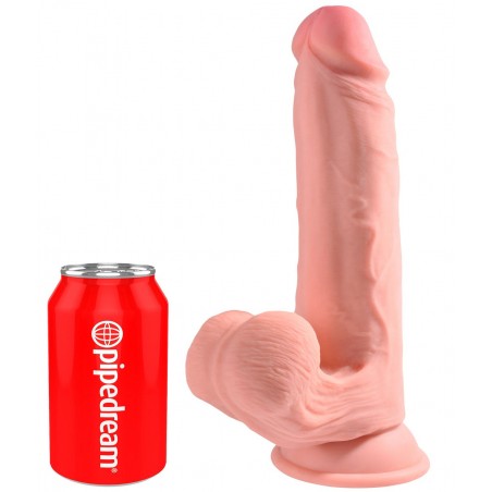 Gode Réaliste 26 cm / Ø 5 cm Triple Densité à Ventouse Et Testicules
