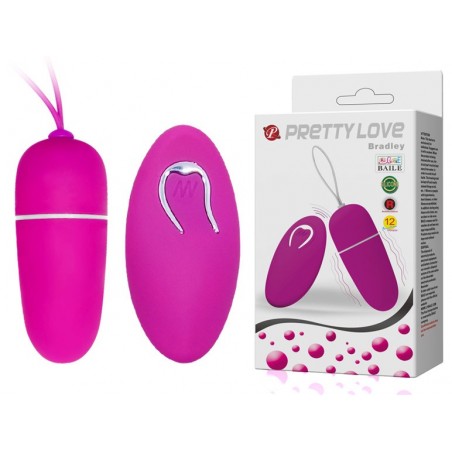Oeuf rose télécommande sans fils 12 vitesses