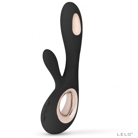 Rabbit Rechargeable Soraya Wave Deep Noir by LELO