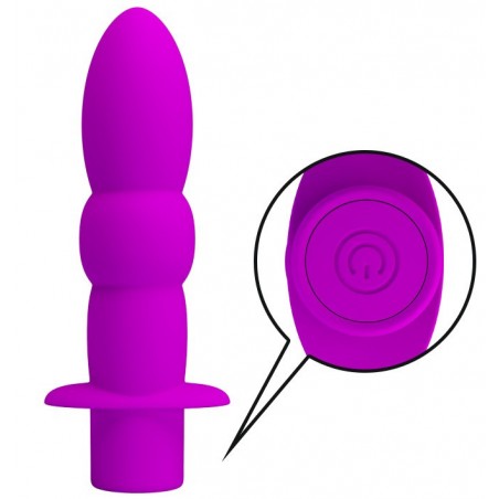 Vibromasseur Anal - longueur 11.5 cm / diamètre 2.7 cm - Waterproof