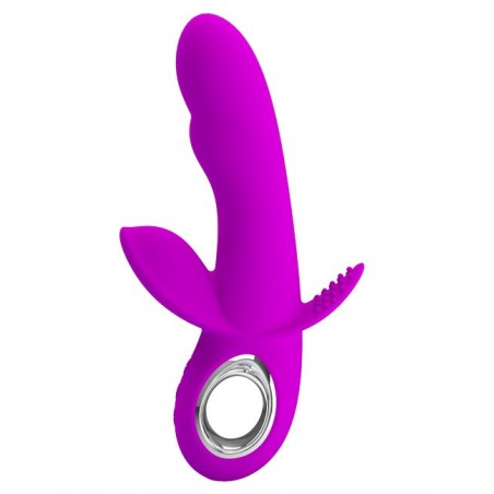 Rabbit Triple Stimulation - Vaginal - Anal - Clitoris - 16.8 cm / diam. 3 cm - Humphray