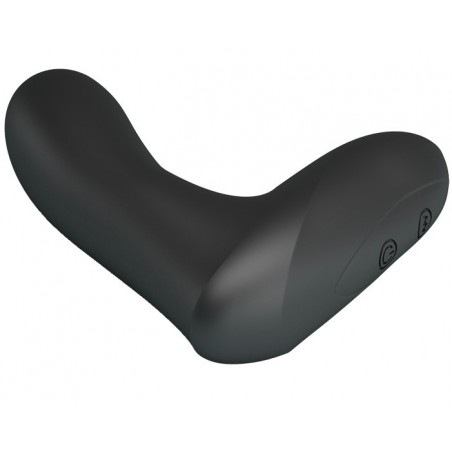 Stimulateur de Prostate Vibrant - 12 cm / diam 3.3 cm - Rechargeable et Waterproof - Noir