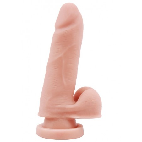 Gode Ventouse - Toucher Peau - 14 cm / diam. 2.9 cm - Double Densité -  The Glad Eye