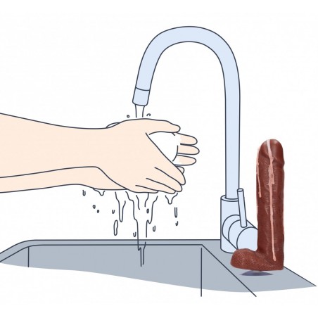 Savon en Forme de Pénis - Hygiène Erotique - Idée Cadeau - 17 cm - Latino