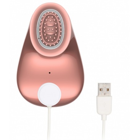 Stimulateur de Clitoris Compacte - Rechargeable et Waterproof - Twitch Rose Gold