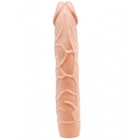 Vibromasseur Réaliste Nervuré - 22 cm / Ø 4 cm - Bob
