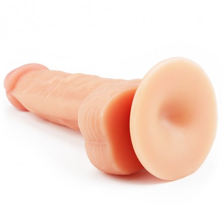 Gode Ventouse - 20 cm / diam 3.8 cm - Réaliste Ultra Soft Dude