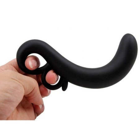 Gode Spécial Point G avec Anneaux  - 16 cm / diam 2.4 cm -
