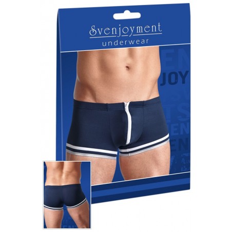Boxer Marin Bleu Avec Fermeture Éclair