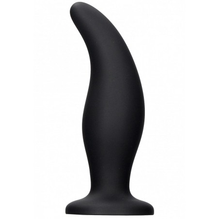 Plug Anal Incruvé à Ventouse - 12.3 cm / diam 3.6 cm - Curve