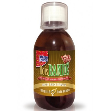 Bois Bandé Extra Strong Arome Fraise - 200 ml