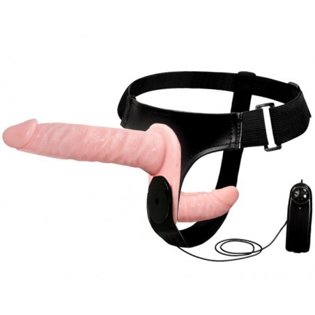 Double Gode Ceinture Vibrant pour Femme - Spécial Point G - Passionate