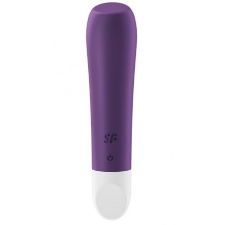 Stimulateur Clitoridien - Ultra Power Bullet 2 - Rechargeable - Waterproof - 10,6 cm / Ø 2,5 cm - Violet - Satisfyer