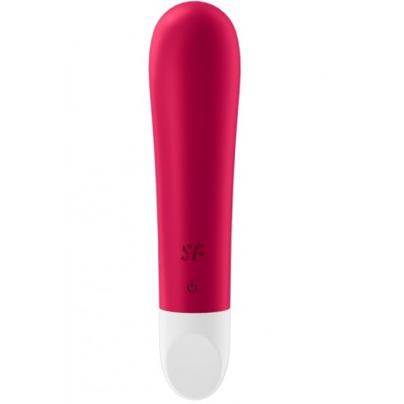 Stimulateur Clitoridien - Ultra Power Bullet 1 - Rechargeable - Waterproof - 10,7 cm / Ø 2,5 cm - Rouge - Satisfyer