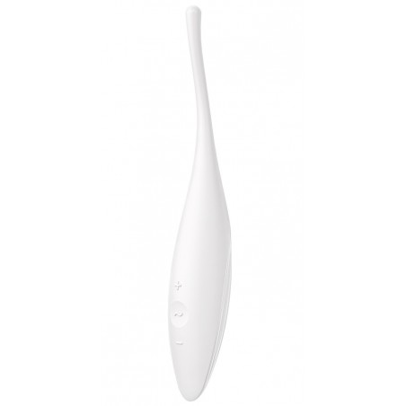 Stimulateur Clitoridien Connecté - Rechargeable et Waterproof - Twirling Joy Blanc
