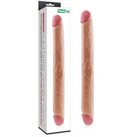 Double gode réaliste Grande Taille 44 cm Diametre 4.2 cms