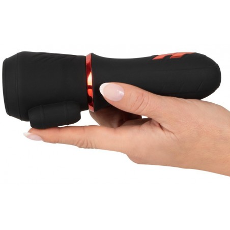 Stimulateur Vibrant pour le Gland et le Frein - 16.9 cm / Ø 4.1 cm - Rechargeable et Waterproof - Rebel
